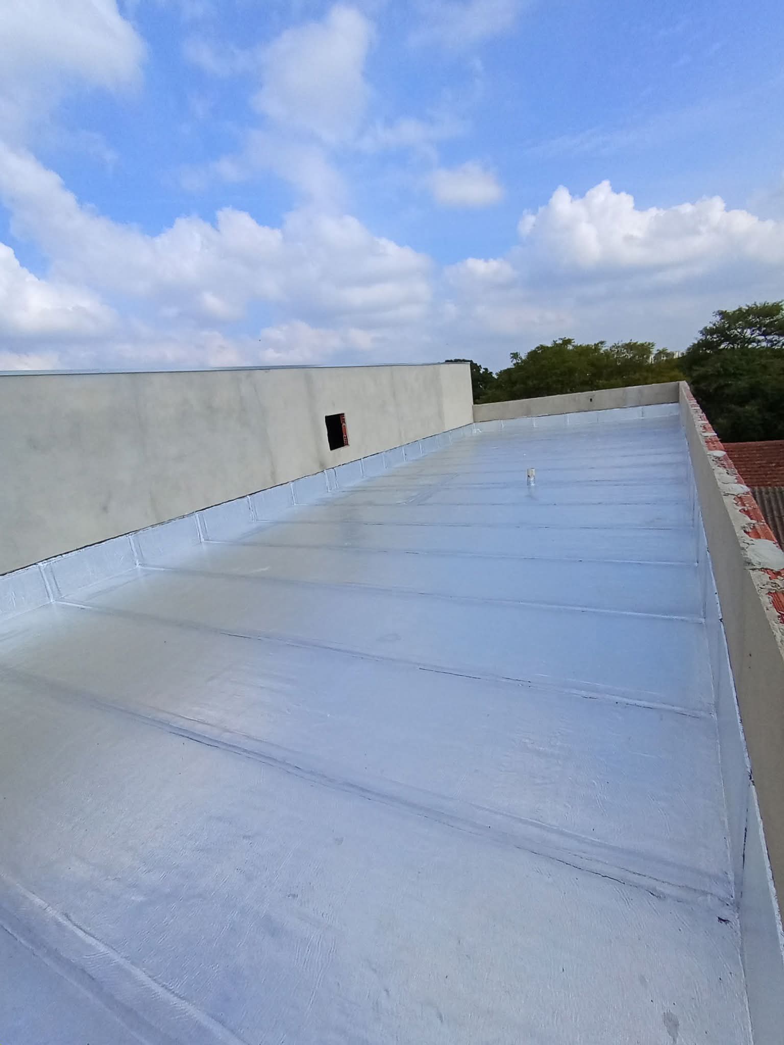 Impermeabilização térmica de cobertura em Joinville